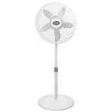 Lasko 1824 18-Inch AdjustablePedestal Fan