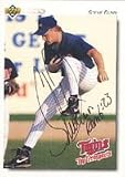 Steve Dunn, Visalia Oaks - Twins Affiliate Autographed Card