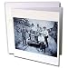Scenes from the Past Antique Images - Ive Been Workin on the Railroad Cyan tone - Greeting Cards-12 Greeting Cards with envelopes