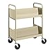 RBS44-04 - Description : Multipurpose Steel Cart - Cart with Two Double-Sided Sloping Shelves, One Flat-Bottom Shelf BioFit Engineered Products - Each