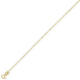 Fine 9Ct Gold Oval Belcher Chain 20 inch/1.5mm