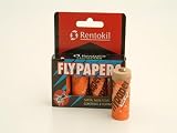 Kitchen & Housewares : Fly Papers Box of 4 Roll Out Strips by Rentokil