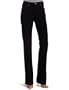 Wrangler Juniors' Q-Baby Black Magic Stretch Boot Cut Jean, Black Magic, 3x32