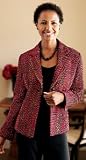 Review   / BLENDED TWEED JACKET