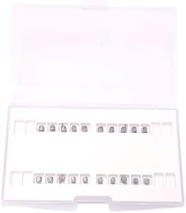 OrthoExtent Pure Slide Series Self-Ligating Orthodontic Mini Metal Brackets, Roth 0.022 Slot, Hooks on 3s, 20 Piece