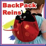 from Maxtto Childcare Toddler Runner Back Pack Harness & Reins (Happyface Ladybird design) (Model BP-Ladybird)