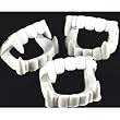 144 Plastic White Vampire Teeth