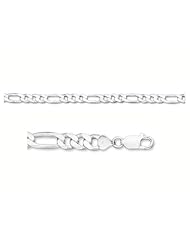 5.5mm Sterling Silver Figaro Link Chain