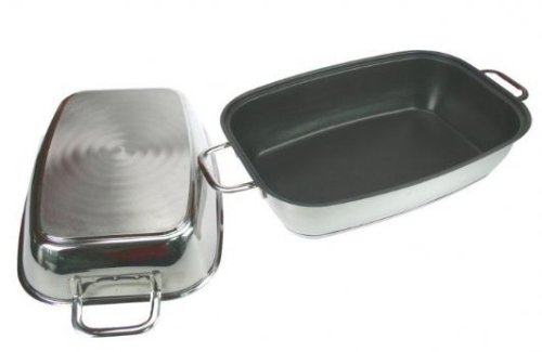 Berndes 063992 Edelstahl Rechteck-Bräter 38x23 
