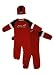 Detroit Red Wings NHL Baby Coverall with Cap