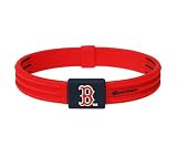 7.5 inch Boston Red Sox Titanium Phiten Bracelet S-Type