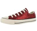 Converse Women's All Star Chuck Taylor Party Sparkle Ox Casual Shoes Red