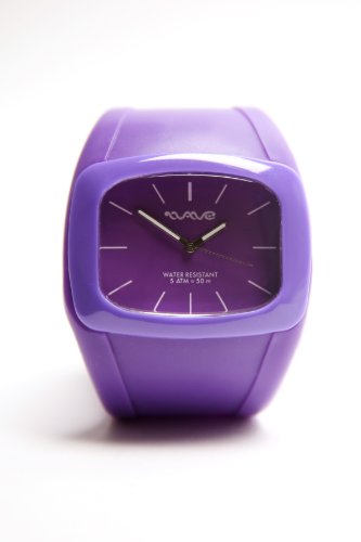 Wave Gear Unisex-Armbanduhr Analog Silikon violett Dr1001dp