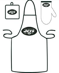 New York Jets Grilling Apron Set - FOOTBALL Sports Merchandise
