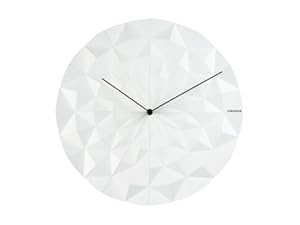 Horloge Karlsson Facet blanche: Cuisine & Maison
