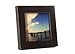 Rustic and Refined Design 4x4 Solid Wood Made in USA Picture Frame with 1 Inch Border (Gallery Collection) - Black