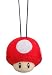 Mario Kart Fuwa Fuwa Plush Cleaning Cloth Mascot Keychain Red Mushroom
