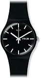 [スウォッチ]SWATCH 腕時計 NEW GENT(ニュージェント) MONO BLACK SUOB720 メンズ 【正規輸入品】