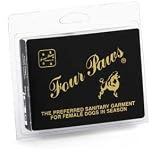 Four Paws Products Sanitary Pants Black Medium - 19031