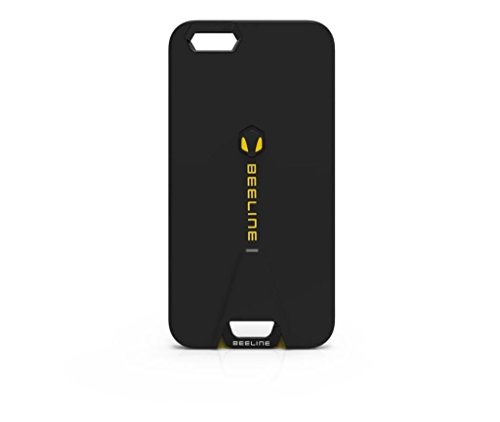 Beeline Cell Phone Protective iPhone 6+ Case w/ 30" Retractable Carabiner (Charcoal)