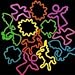 Shaped Rubber Bands Bracelets 12Pack Mystical RubbaBandz