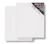 Darice 8-Inch-by-10-Inch Stretched Canvas, 2-Pack