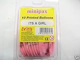 10 ''Its a Girl'' Pink Balloons
