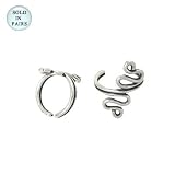 Snake Shape Design Ear Cuffs
