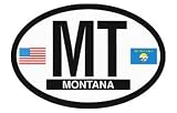 Montana - Oval decal