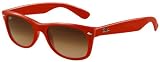 31z6v%2Bc8I1L. SL160  Ray Ban New Wayfarer Sunglasses – Dark Orange / Brown Gradient