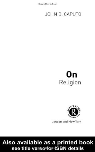Routledge Chapman & Hall On Religion (Thinking in Action)