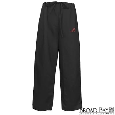 University of Alabama Scrubs Pants Bottoms Alabama Crimson Tide For HIM or HER - DRAWSTRING Officially Licensed NCAA College Logo Apparel SEARCH BROAD BAY SCRUB FOR OTHER College Logo Apparel Unique GIFT Ideas