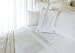 Ritz Cream King Size Embroidered Sequined Duvet Cover Set Image