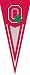 New Wall Pennant Flag Banner Ohio State University Buckeyes