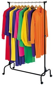Adjustable Chrome Garment Rack