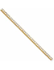 14K Gold 2.5mm Diamond Tennis Bracelet Mounting