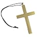 Plastic Gold Clergy Costume Cross - Costume Accessories