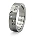 Titanium Ring with CZ (Sizes 8-12)