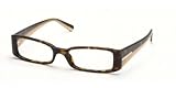 PRADA VPR 16G 766-1O1 TORTOISE PLASTIC EYEGLASSES