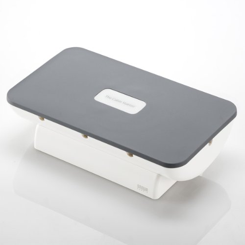 サンワサプライ 携帯電話・iPhone・iPod用ケーブル収納ボックス ホワイト PDA-STN4W