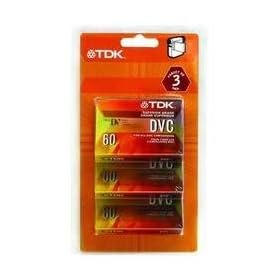 Tdk Electronics Dvc Camcorder Tape 3 Pk