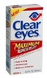 Clear Eyes Eye Drops, Maximum Redness Relief, .5 oz.