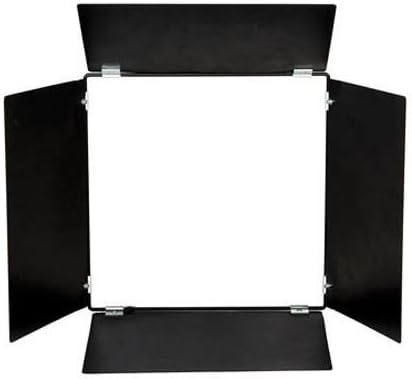 Limelite VB-1500 Mosaic 1 x 1 Inches Panel 4-Leaf Barndoor Set (Black)