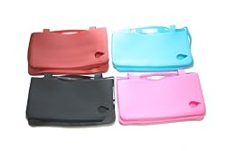 DSi XL Silicone Skin with Screen Protective Filter 4 Pack