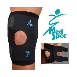 MedSpec Dynatrack Plus Patella Stabilizer with CoolFlex - Black - Medium