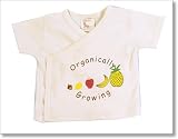 organic side snap baby tees