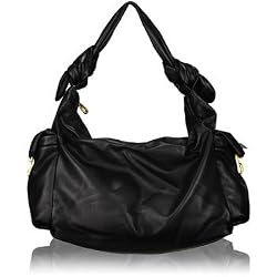 Marc by Marc Jacobs Pretty Nappa Lil Lissy Hobo Shoulder Bag Tote Black