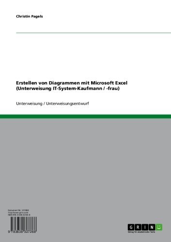 Erstellen von Diagrammen mit Microsoft Excel (Unterweisung IT-System-Kaufmann / -frau) (German Edition)