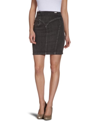 Miss Sixty Damen Rock (knielang) K13100-DL9055-L00U19-G06000/YULI SKIRT, Gr. 36/38 (M), Sc Preisvergleich