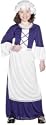 Victorian Colonial Girl Fancy Dress Kids Costume Medium Age 6-8